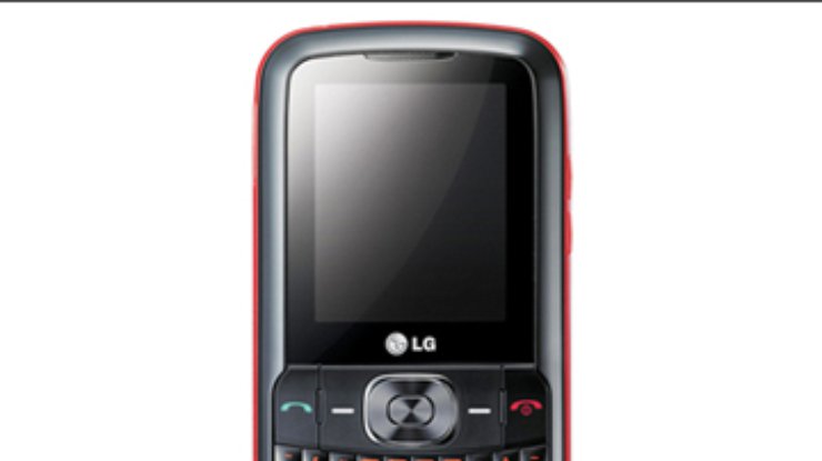 LG C100: Телефон начального уровня с QWERTY-клавиатурой
