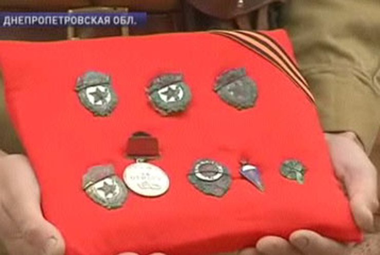 В Днепропетровской области похоронили останки ста восемнадцати советских солдат