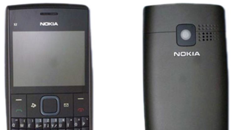 Nokia X2-01: Телефон среднего класса с QWERTY-клавиатурой