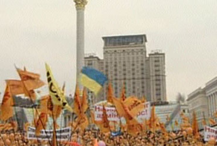 В Украине отметили шестую годовщину Оранжевой революции