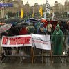 На Майдане продолжается акция протеста украинских предпринимателей