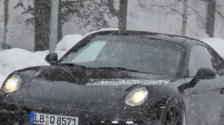 СМИ опубликовали фотографии нового Porsche 911