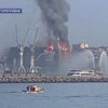В Стамбуле горело здание вокзала