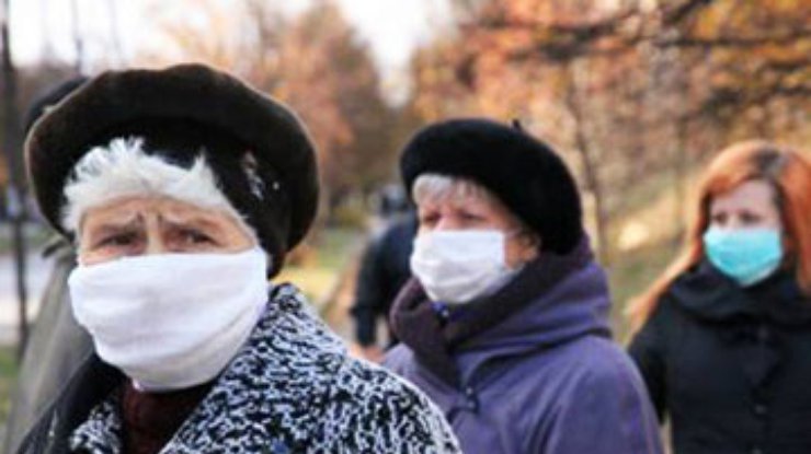 Эпидемию гриппа в Украине "перенесли" на февраль
