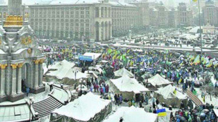 Предприниматели не уходят с Майдана