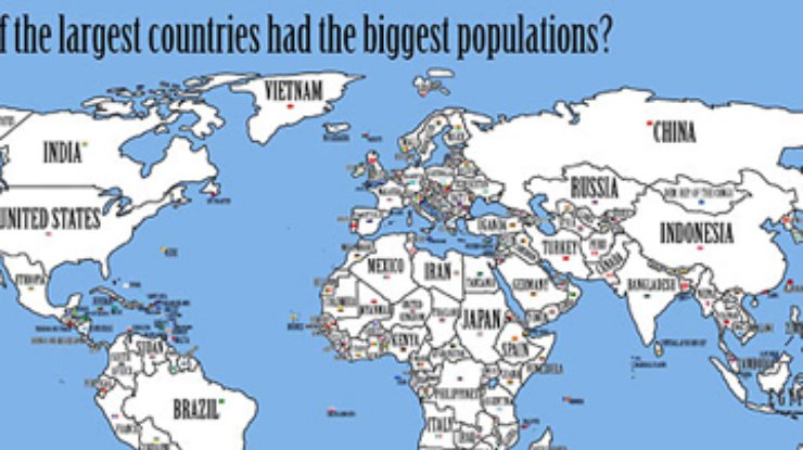"Справедливая карта мира": Украинцы "переселятся" в Южную Америку