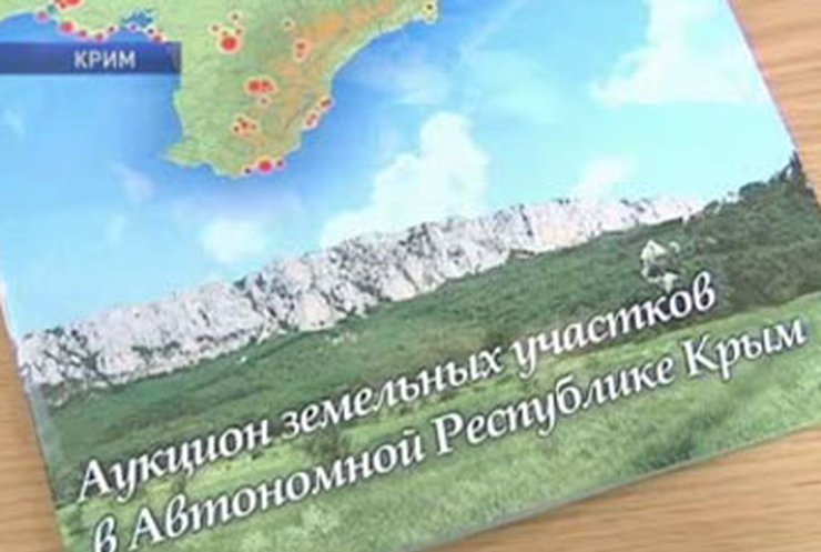 Правительство Крыма будет продавать землю на аукционах