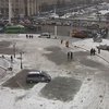 Коммунальщики разобрали палаточный городок в центре Киева