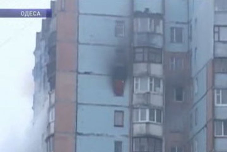 В Одессе пожар тушили в течении 3 часов