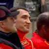 Кличко и Чисора провели открытую тренировку