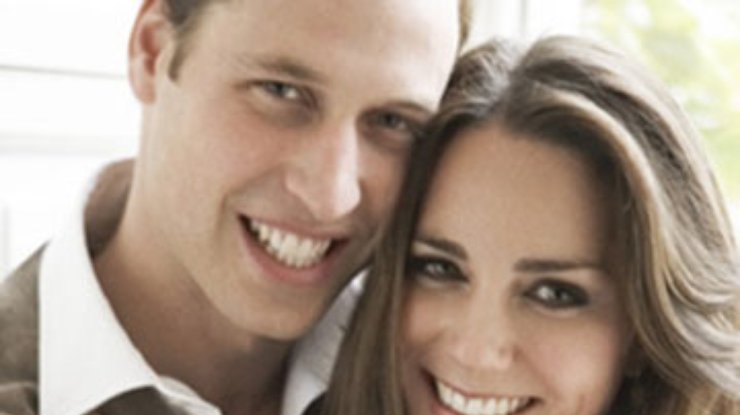 В Британии опубликовали "официальные" фото принца Уильяма с невестой