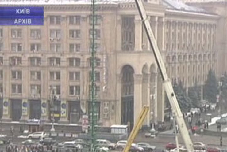В Киеве на Новый год потратили 300 тысяч гривен