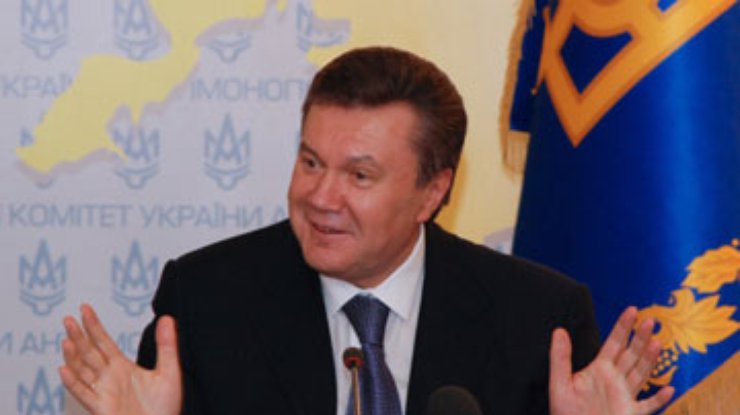 Янукович призывает поднять уровень политической культуры со всех сторон