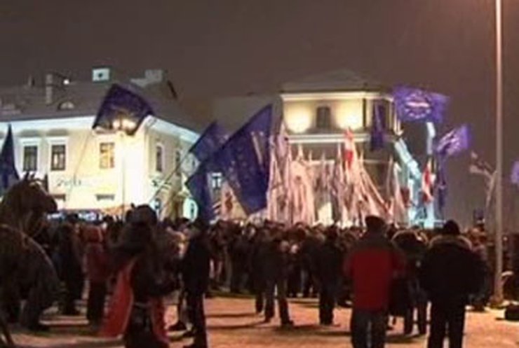 В Минске оппозиция провела акцию протеста