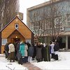 На территории клиники Амосова открыли часовню Николая Чудотворца