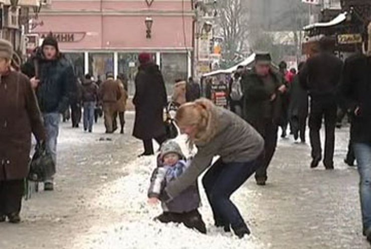Предприниматели Ужгорода будут убирать снег на вверенной им территории