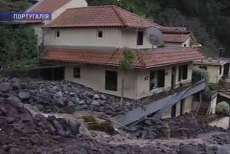 Трое людей пострадали от непогоды на острове Мадейра