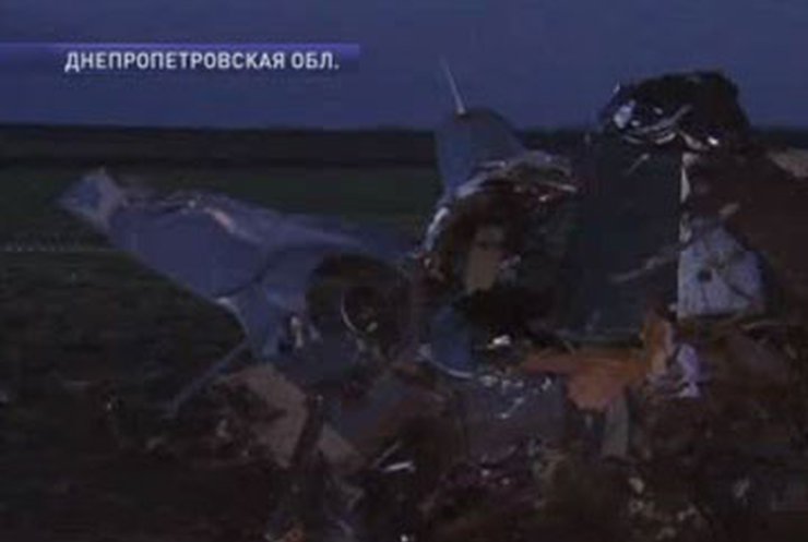 Под Днепропетровском разбился вертолёт