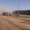 В Израиле загорелся пассажирский поезд