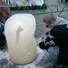 В Мариуполе прошел фестиваль ледовых скульптур