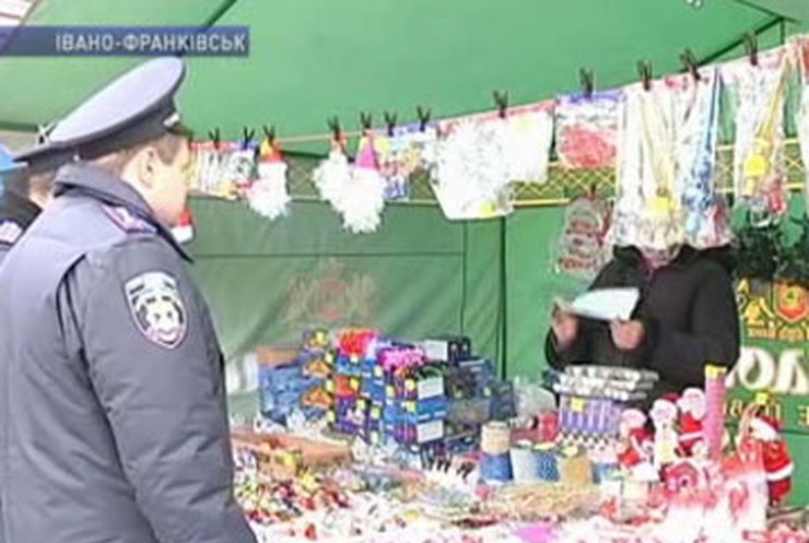 В Ивано-Франковске запретили продажу пиротехники