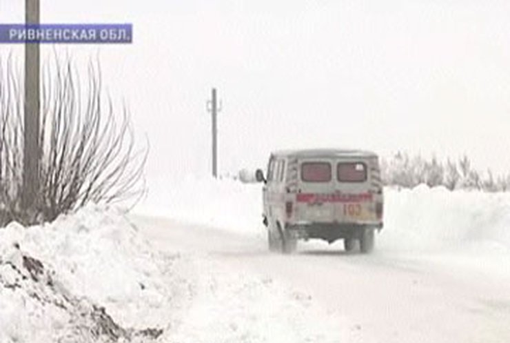 Ровенская область борется со снегом