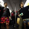 Несколько тысяч человек проехалось в метро без штанов