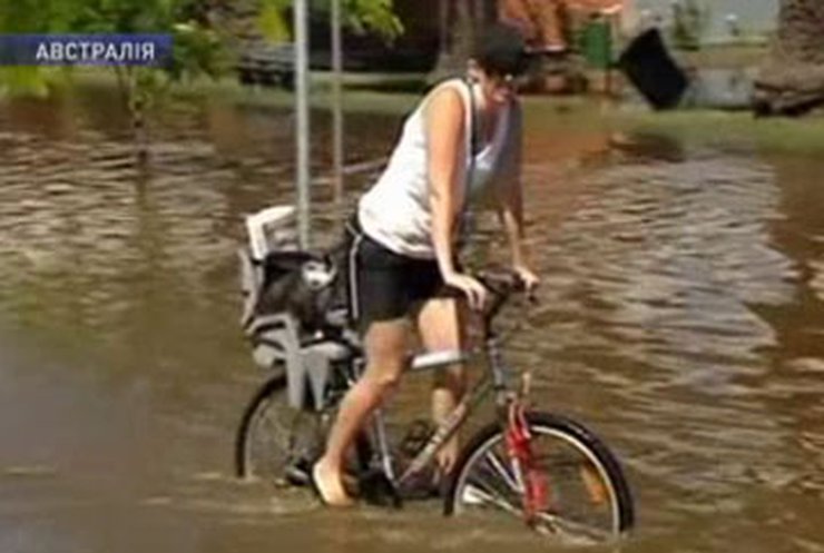 Наводнения в Австралии переместились на юг страны