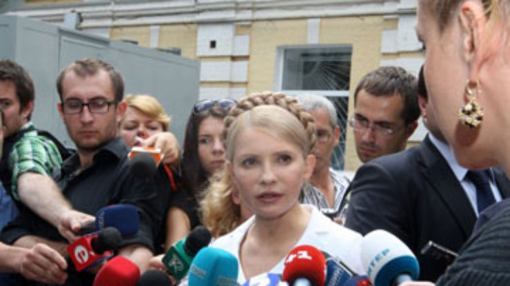 Тимошенко в очередной раз прибыла в ГПУ