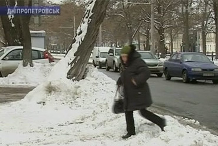 В Днепропетровке растет количество уличных травм