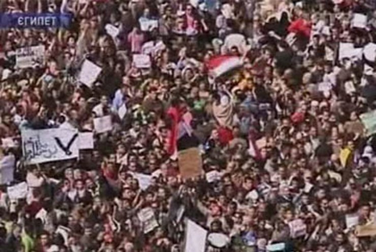 Акции протеста в Египте продолжаются уже восьмой день