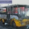 В Житомире сгорела маршрутка