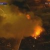 Большой пожар вспыхнул в американском штате Пенсильвания