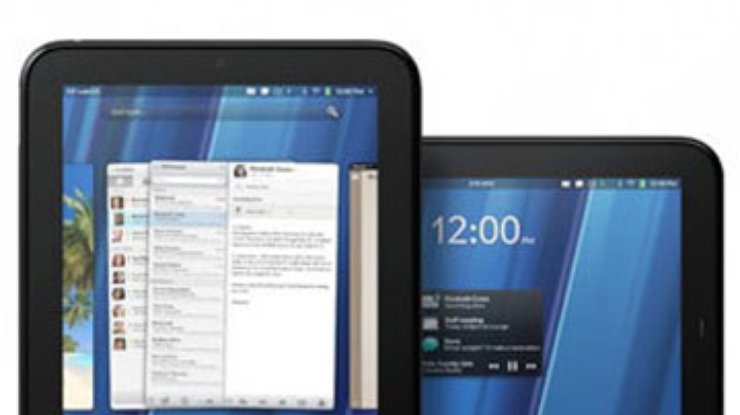 HP продемонстрировала новый планшет TouchPad