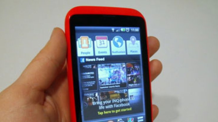 INQ выпускает первые Facebook-смартфоны