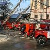 В Луганске почти полностью сгорело здание поликлиники