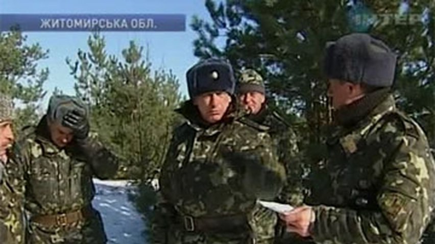 В армии определяли лучшего разведчика