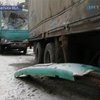 Под Киевом маршрутка столкнулась с грузовиком
