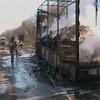 В Харьковской области сгорел грузовик с духами и дезодорантами