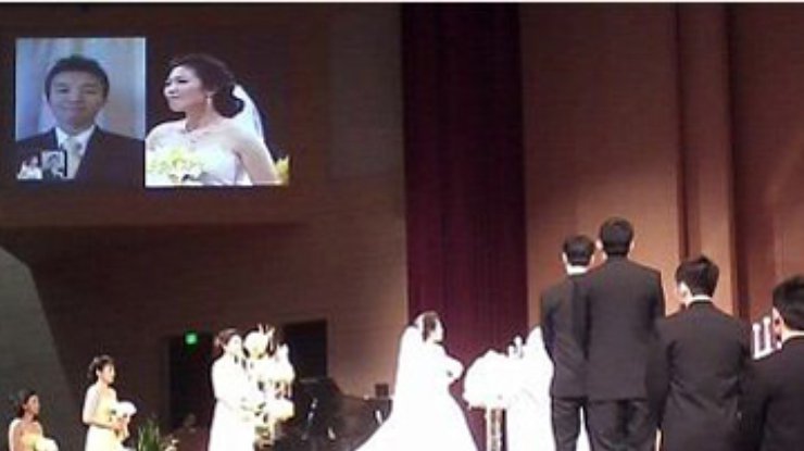 В США влюбленная пара сыграла свадьбу при помощи Skype