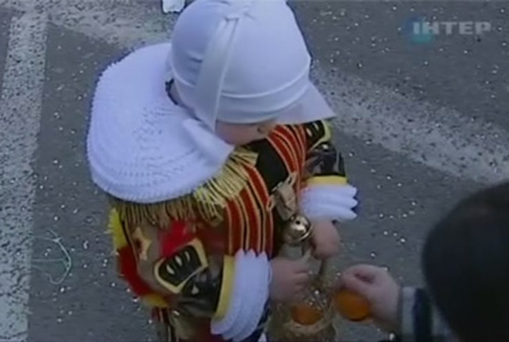 В Бельгии прошел самый известный в северной Европе карнавал