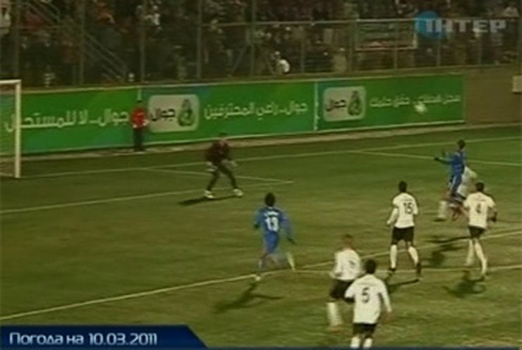 Футбольная сборная Палестины провела первый официальный матч у себя дома