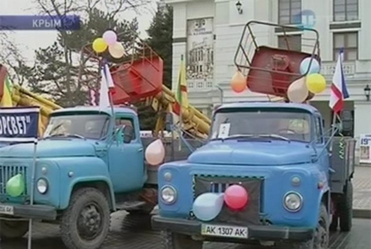 В Евпатории прошли соревнования работников коммунальных служб