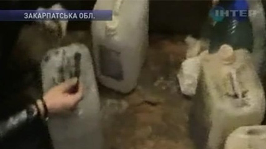 В Ужгороде обнаружены два подпольных цеха по производству коньяка