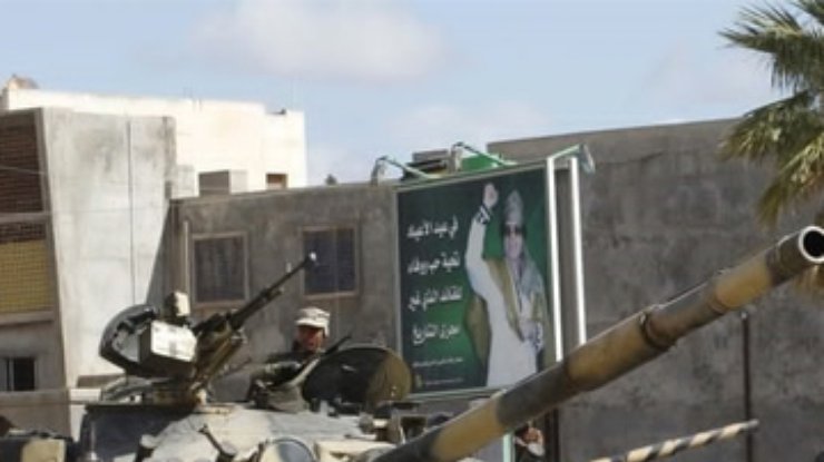 Силы Каддафи вошли в центр ливийского города Мисрата