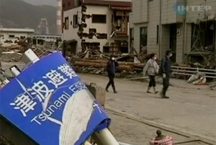 В Японии продолжаются работы по ликвидации последствий землетрясения