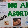 Испанцы протестуют против смягчения законов об абортах