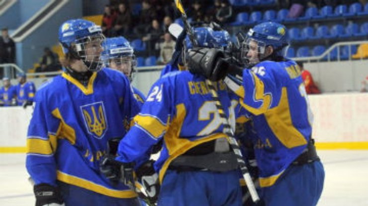 Украина издевается над Китаем на юношеском ЧМ по хоккею