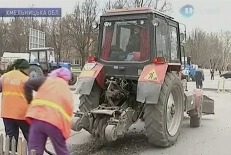 Дорожники Каменца-Подольского будут ставить клеймо на свою работу