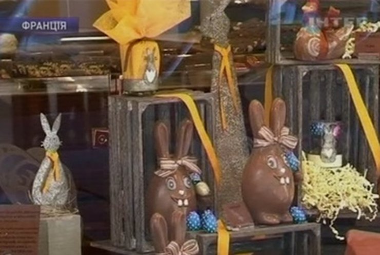 Европейцы раскупают шоколадных зайцев